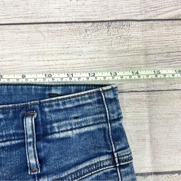 Abercrombie & Fitch Ultra High Rise Super Skinny Ankle Raw Hem Jeans Size 27 - Picture 8 of 10